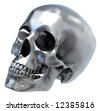 metallic skull