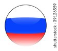 Russia Flag Button