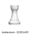 White Chess Rook