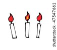 Drawing Of Candle