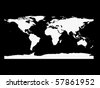 World+map+black+and+white+continents