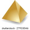 pyramid shape clipart