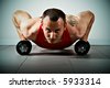 stock photo : Push up with