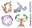 stock-vector-the-four-elements-rendered-in-tattoo-style-76412071.jpg